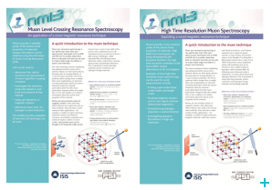 Leaflets: High field muon spectroscopy