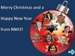 NMI3 2012 Christmas card